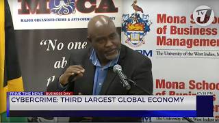 Cybercrime 3rd Largest Global Economy  TVJ Business Day [upl. by Elleniad]