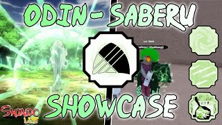 Shindo Life OdinSaberu Showcase [upl. by Ebonee829]