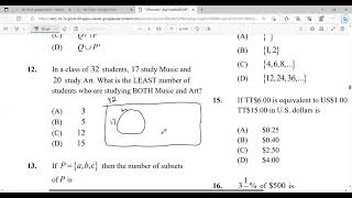 CXC MATHS PAPER 1 2023 [upl. by Rafaj]