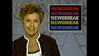 CBS NEWSBREAK  Marlene Sanders 2111985 [upl. by Maynard]