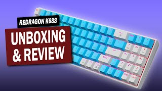 Redragon K688 Mechanical Gaming Keyboard Review [upl. by Ertha]