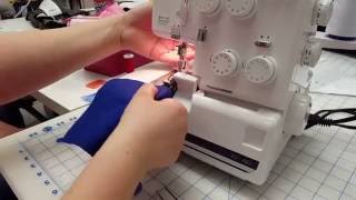 How to use a serger  Stitch Off [upl. by Heinrich313]