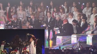 181201 Idols FULL reaction to Intro  Fake Love Airplane pt 2 Intro  IDOL BTS  MMA [upl. by Oinigih]