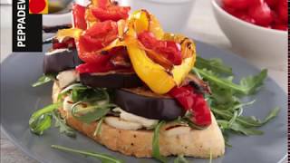 Peppadew® Piquanté Pepper Veggie Sandwich Recipe [upl. by Auhesoj]