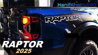 Ford RANGER RAPTOR 2025 New PICKUP  Big Screen Tech and Best Exterior Styling [upl. by Pliner]