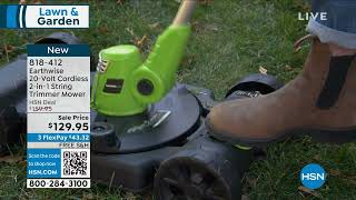 Earthwise 20Volt Cordless 2in1 String Trimmer Mower [upl. by Noitsirhc360]