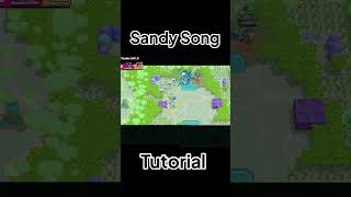 Sandy Song 🎵 Tutorial🔥 [upl. by Roach]