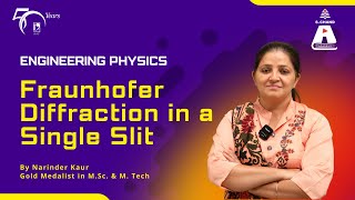 Fraunhofer Diffraction in a Single Slit  Engineering Physics  S Chand Academy [upl. by Enomahs892]