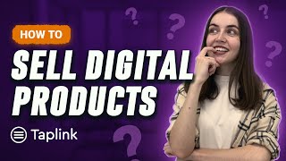 How to Sell Digital Products on Taplink [upl. by Nref145]