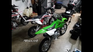 2020 Kawasaki klx110l vs 2020 pitsterpro fse110r a fair comparison and which one is really better [upl. by Virgilio]