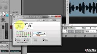 CAKEWALK SONAR How to use a Limiter [upl. by Harrington]