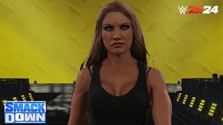 SmackDown Sable regresa para enfrentarse a Stephanie McMahon  Womens Universe WWE 2K24 [upl. by Lord920]