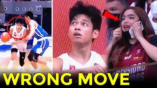 Ricci Rivero na Wrong Move UP vs Ateneo Game 2 Finals [upl. by Bronny393]