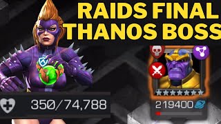 Titania Hits the 10 Cap With 350 Health and a Dream  Thanos 3RD Alliance Raids Boss [upl. by Jami710]