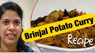 Easy Brinjal Potato Curry Recipe [upl. by Key]