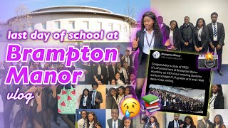 LAST DAY OF SCHOOL VLOG Brampton Manor Sixth Form Edition  precioussXD [upl. by Aserret]