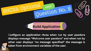 RHCSA demo optional questions 9 [upl. by Adyht]