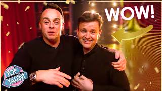 Ant amp Decs BEST Golden Buzzers on BGT❗⭐ [upl. by Yortal]