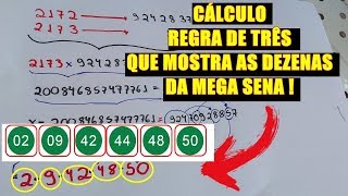 Mega Sena O calculo que prever o número do concurso atual com o anterior [upl. by Anaidirib130]