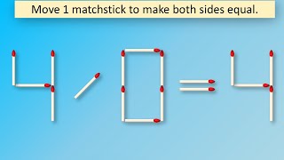 Matchstick Puzzles 501 [upl. by Innis]