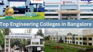 Top amp Best Private Engineering Colleges In Bangalore in 2023  Fees  Placements Top Colleges list [upl. by Jerusalem]