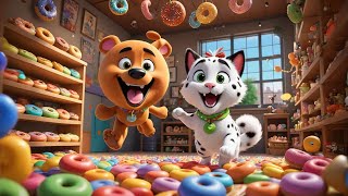 The Donut Cartoons l English Cartoons l Hindi cartoon l cartoon for kids l videos for kids l kids [upl. by Yenitsed]