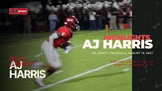 UGA commit AJ Harris highlights vs HewittTrussville [upl. by Jerroll]