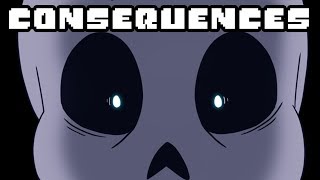 Consequences Undertale Comic Dub [upl. by Nosdivad363]