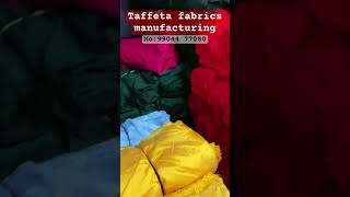 Taffeta fabrics  taffeta silk fabrics manufacturing process fashion silk lengha blouse soft [upl. by Seroled]