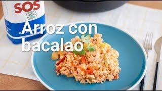 Cómo hacer arroz con bacalao [upl. by Elrae]