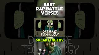 SALAD FINGERS PT 2 BEST RAP BATTLE VERSES rapbattle saladfingers fnaf fivenightsatfreddys [upl. by Borras]