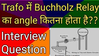 Transformer Buchholz Relay Why Buchholz Relay is Placed Inclined Transformer Interview Question [upl. by Hoeg]