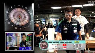 COSMO WARS 2017 TAIWAN Single MAX Level BEST 16 Royden Lam VS Harith Lim [upl. by Yelknirb]