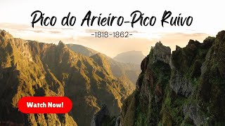 PR1 Pico do Arieiro  Pico Ruivo Sunset Cinematic 4K Madera po Polsku [upl. by Ainimreh170]