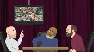 Mike Tysons Tiger Moment  JRE Toons [upl. by Lesh60]