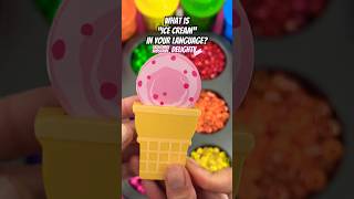 🔴What is ICE CREAM in your Language Write in Comment Section with LanguageDialectCountry MERCI [upl. by Dnallor]