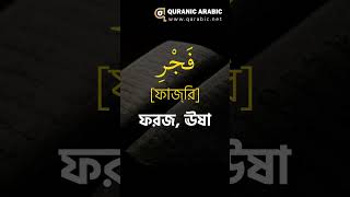 শব্দ ভিডিও ১৮৭ । প্রতিদিন আল কুরআনের ৫ টি শব্দ শিখুন ।। Learn 5 words of Quran every day [upl. by Annoirb479]