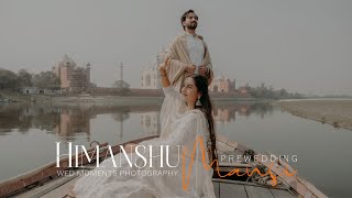 best prewedding taj mahal  HIMANSHU amp MANSI  Wed Moments Photography\sumerpur [upl. by Noicpecnoc]