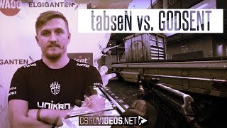 tabseN vs GODSENT  4K at ESEA S24 GC  MDL Global Finals  CSGO [upl. by Anoiuq573]