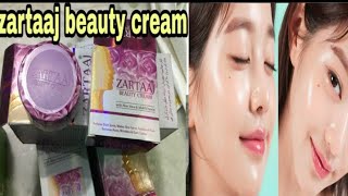 zartaaj beauty cream dark spots dark circles acne wrinkles side effects review [upl. by Aieki521]