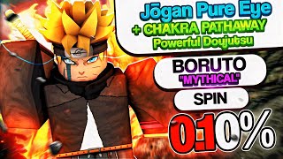 Obtaining 01 JOGAN And Becoming Boruto In Shinobi Life 2 [upl. by Wilkie]