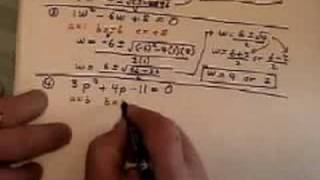 Using the Discriminant in a Quadratic Equation [upl. by Certie403]