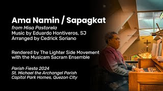 Ama Namin  Sapagkat Hontiveros arr Cedrick Soriano  Lighter Side Movement [upl. by Bethany832]