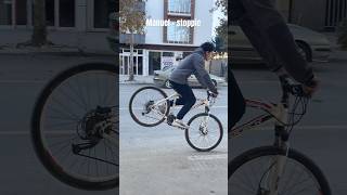 How to manuel  stoppie keşfet keşfetbeniöneçıkar stoppie howto [upl. by Hsakiv984]