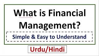 What is Financial Management Simple amp Easy Definition [upl. by Nelon158]