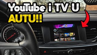 Kako Gledati Televiziju i YouTube u autu  Android Auto RADI [upl. by Anelleh]