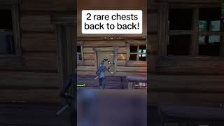 2 rare chests back to back 💀 trending viral fortnite fortnitememes memes gaming [upl. by Groveman]