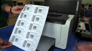 How to print barcode labels on A4 size sheet [upl. by Pape]