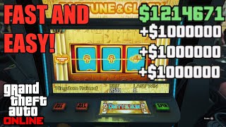 NEW GTA MONEY GLITCH WORKS 2022 WIN CASINO SLOT MACHINE JACKPOT EVERY TIME UNPATCHED [upl. by Alister]