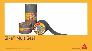 Sika® MultiSeal  selfadhesive sealing tape [upl. by Wenona279]